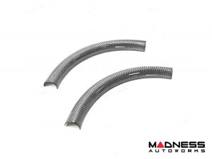 Alfa Romeo Stelvio Steering Wheel Trim - Carbon Fiber - Upper Cover - White Candy - Pre '20 Alfa Romeo Stelvio Steering Wheel Trim - Carbon Fiber - Upper Cover - White Candy - Pre '20